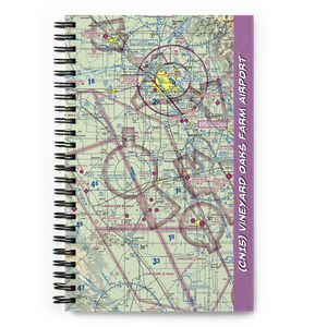 Vineyard Oaks Farm Airport (CN15) VFR Sectional Notebook