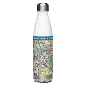 Beale Air Force Base (BAB) VFR Sectional Water Bottle
