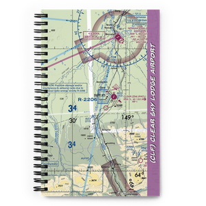 Clear Sky Lodge Airport (CLF) VFR Sectional Notebook