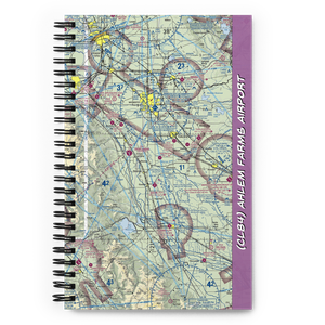 Ahlem Farms Airport (CL84) VFR Sectional Notebook