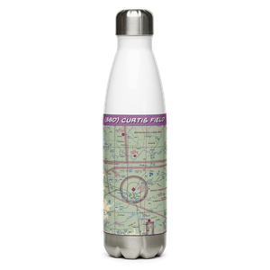 Curtis Field (BBD) VFR Sectional Water Bottle