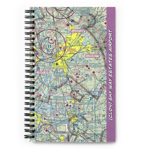Sky Way Estates Airport (CL04) VFR Sectional Notebook