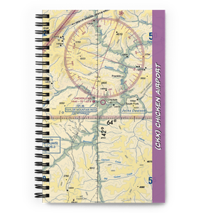 Chicken Airport (CKX) VFR Sectional Notebook