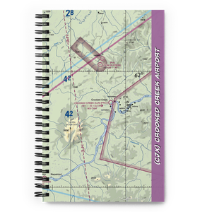 Crooked Creek Airport (CJX) VFR Sectional Notebook