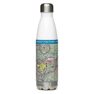 Beech Factory Airport (BEC) VFR Sectional Water Bottle