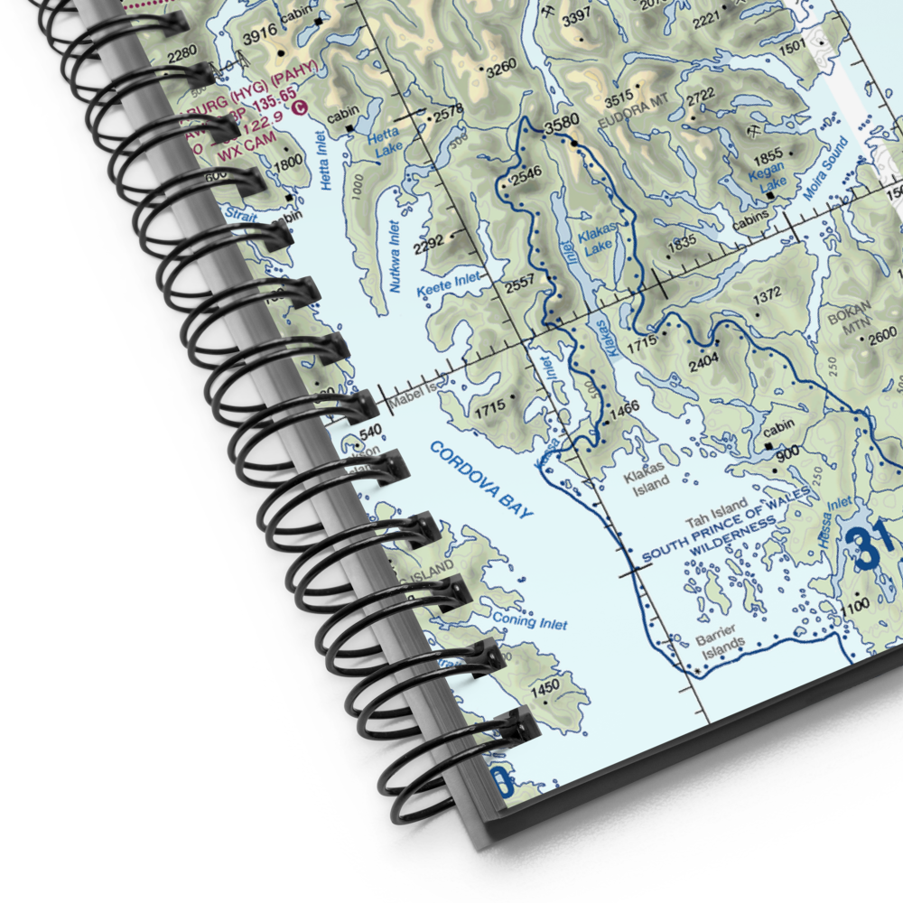 Chomley Seaplane Base (CIV) VFR Sectional Notebook 