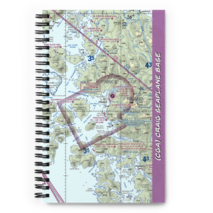 Craig Seaplane Base (CGA) VFR Sectional Notebook