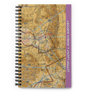 Lucky L Ranch Airport (CD99) VFR Sectional Notebook