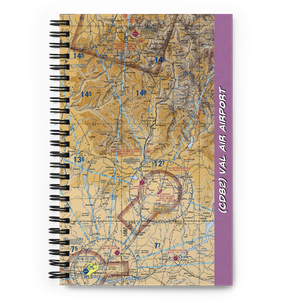 Val Air Airport (CD82) VFR Sectional Notebook