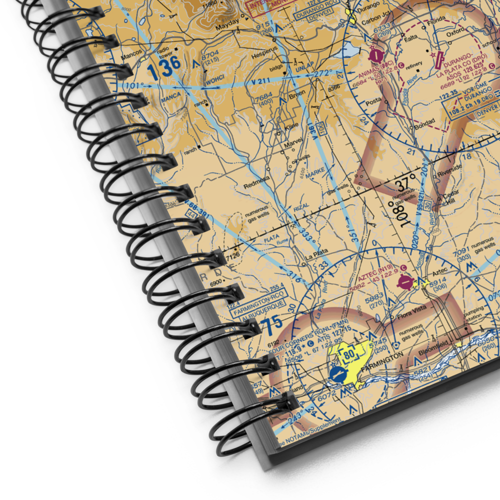 Val Air Airport (CD82) VFR Sectional Notebook 