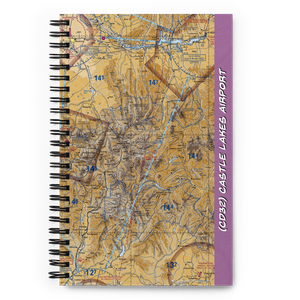 Castle Lakes Airport (CD32) VFR Sectional Notebook
