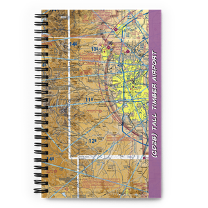 Tall Timber Airport (CD28) VFR Sectional Notebook