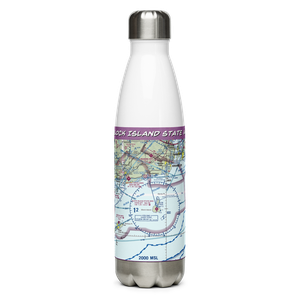 Block Island State Airport (BID) VFR Sectional Water Bottle