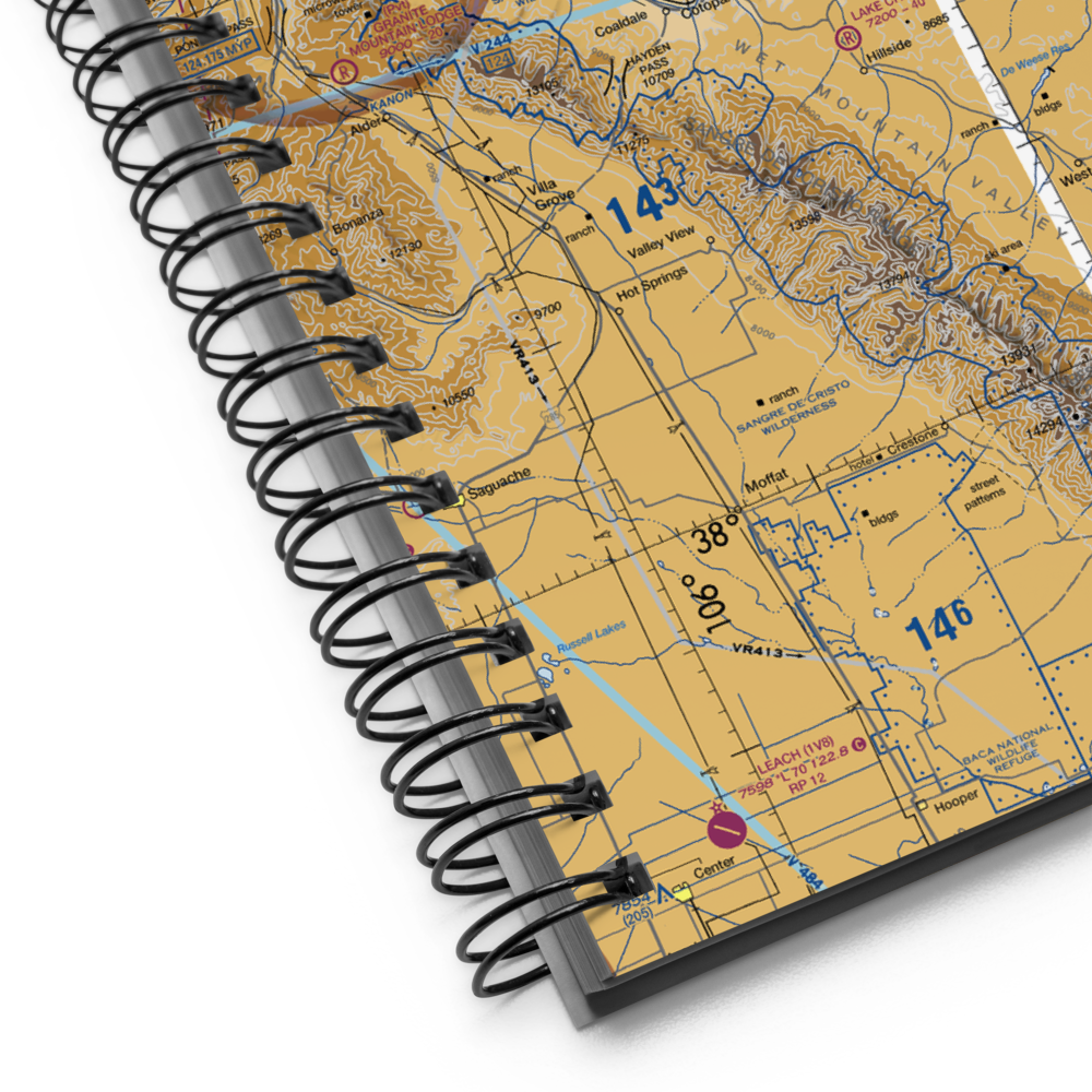 Lowe Airstrip (CD01) VFR Sectional Notebook 
