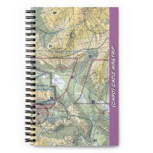 Cadiz Airstrip (CA90) VFR Sectional Notebook