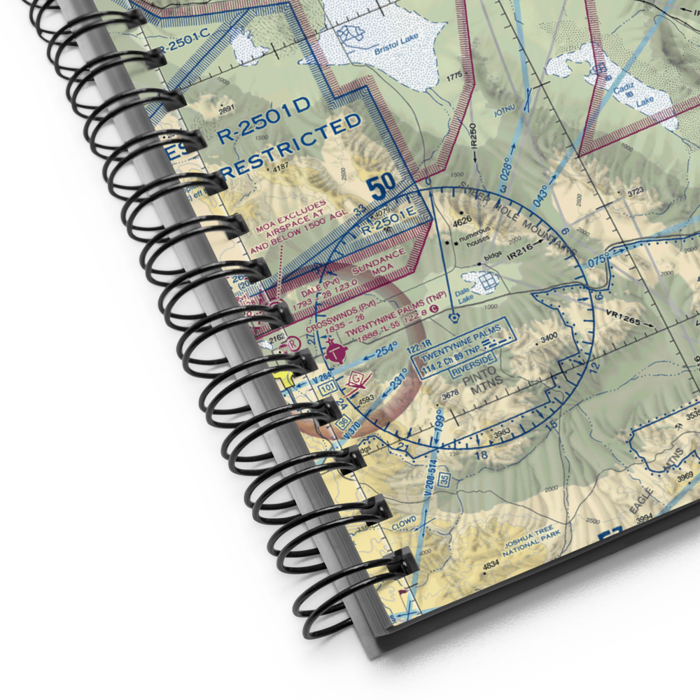 Cadiz Airstrip (CA90) VFR Sectional Notebook 