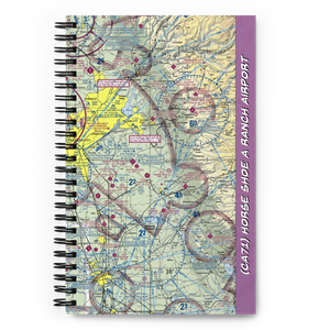 Horse Shoe A Ranch Airport (CA71) VFR Sectional Notebook
