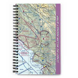 Mc Millan Assault Strip (CA62) VFR Sectional Notebook
