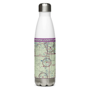 Brooks County Airport (BKS) VFR Sectional Water Bottle