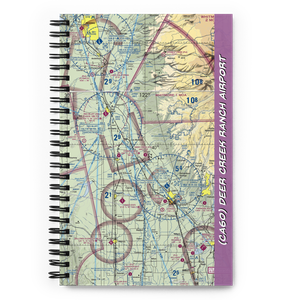 Deer Creek Ranch Airport (CA60) VFR Sectional Notebook