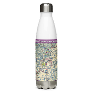 Raleigh County Memorial Airport (BKW) VFR Sectional Water Bottle