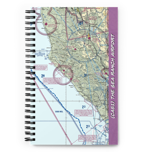 The Sea Ranch Airport (CA51) VFR Sectional Notebook