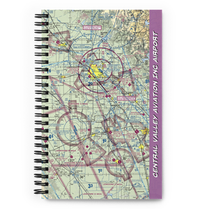 Central Valley Aviation Inc Airport (CA40) VFR Sectional Notebook