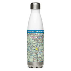 Monroe County Airport (BMG) VFR Sectional Water Bottle