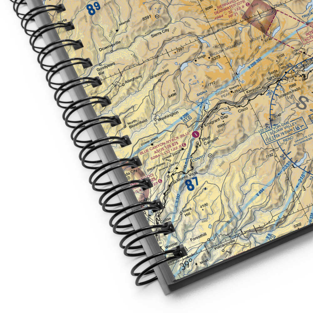 Totem Pole Ranch Airport (CA38) VFR Sectional Notebook 