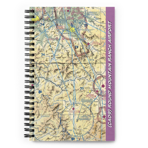 Round Mountain Ranch Airport (CA09) VFR Sectional Notebook