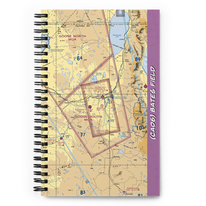 Bates Field (CA06) VFR Sectional Notebook