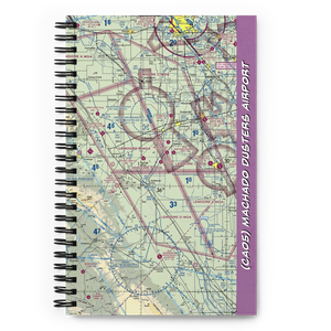 Machado Dusters Airport (CA05) VFR Sectional Notebook