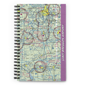 Bresson Airport (C82) VFR Sectional Notebook