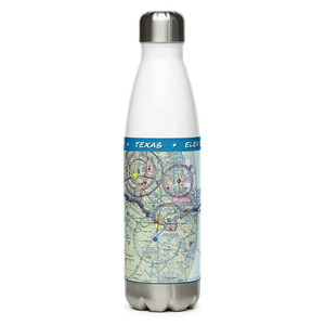 Brownsville South Padre Island International Airport (BRO) VFR Sectional Water Bottle