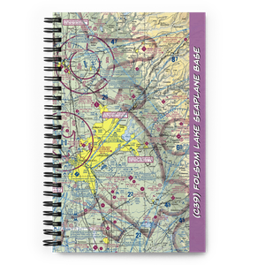 Folsom Lake Seaplane Base (C39) VFR Sectional Notebook