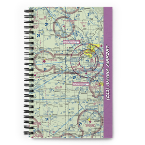Amana Airport (C11) VFR Sectional Notebook
