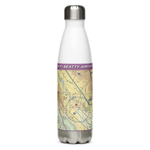 Beatty Airport (BTY) VFR Sectional Water Bottle