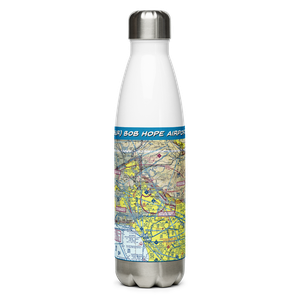 Bob Hope Airport (BUR) VFR Sectional Water Bottle