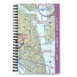 Baranof Warm Springs Float and Seaplane Base (BNF) VFR Sectional Notebook