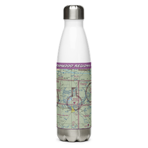 Brownwood Regional Airport (BWD) VFR Sectional Water Bottle