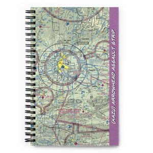 Arrowhead Assault Strip (KAZU) VFR Sectional Notebook