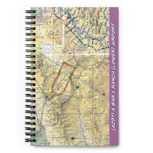 X Bar 1 Ranch (Lower) Airport (AZ97) VFR Sectional Notebook