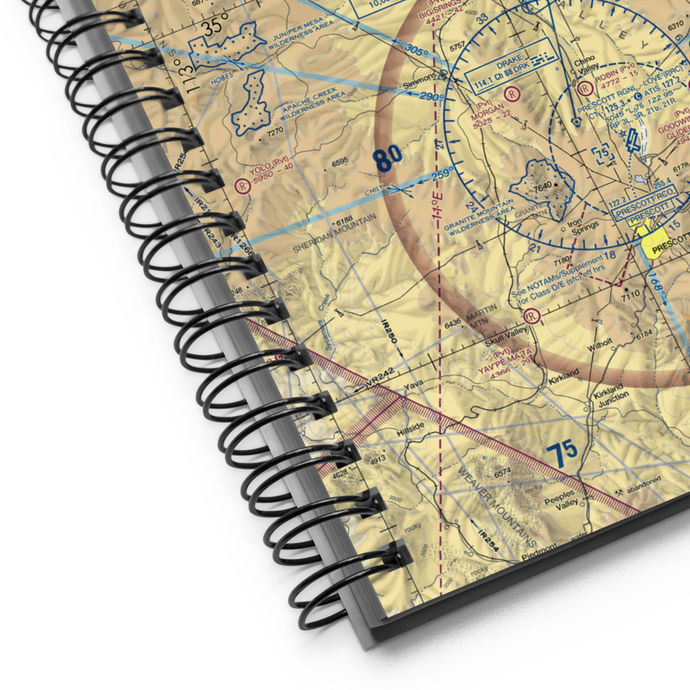 Pilots Rest Airport (AZ57) VFR Sectional Notebook 