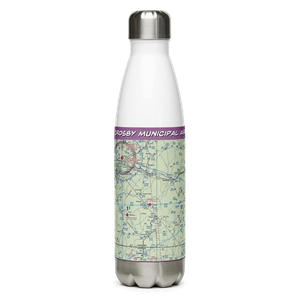 Crosby Municipal Airport (C71) VFR Sectional Water Bottle