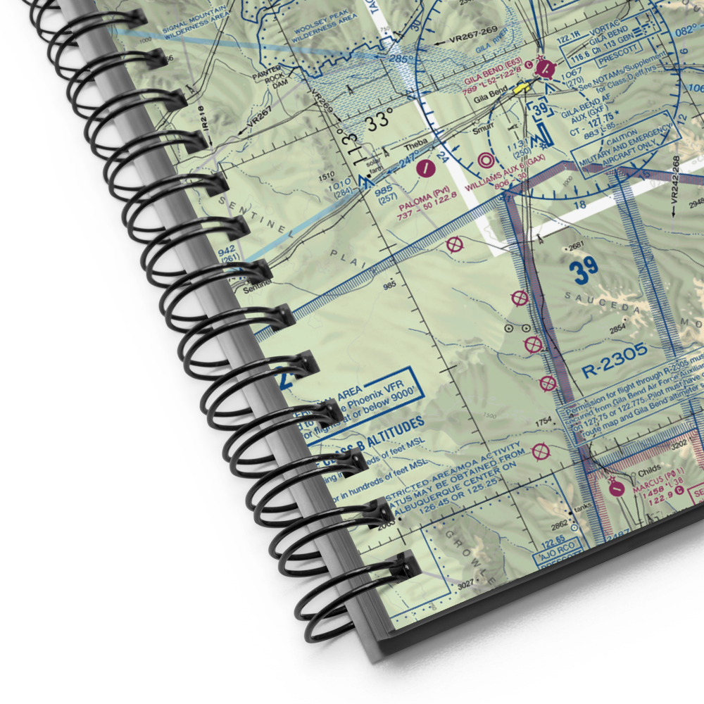 Lakeside Airpark (AZ05) VFR Sectional Notebook 