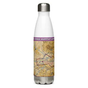 Craig Moffat Airport (CAG) VFR Sectional Water Bottle