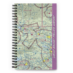 Brickey Private Airport (AR43) VFR Sectional Notebook