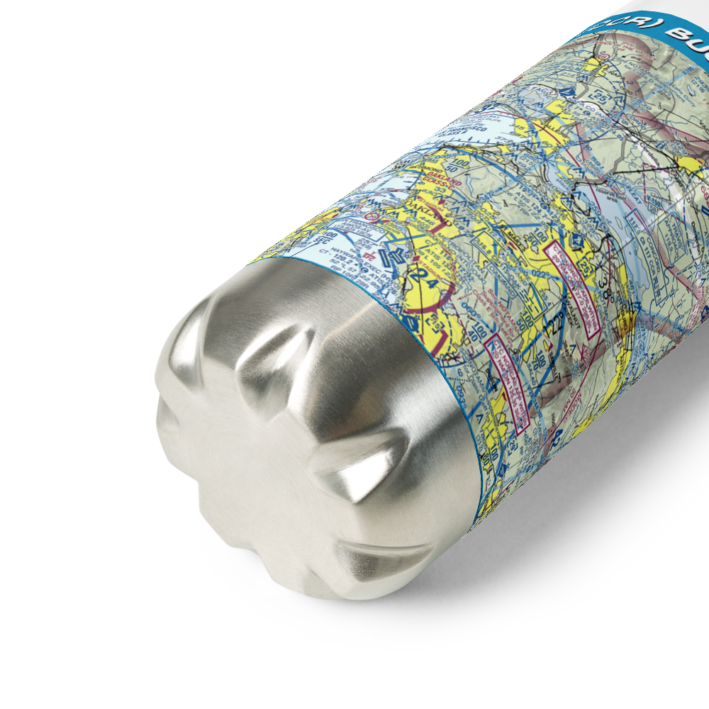 Buchanan Field (CCR) VFR Sectional Water Bottle 