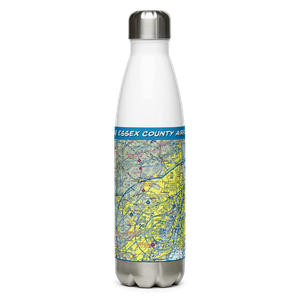 Essex County Airport (CDW) VFR Sectional Water Bottle