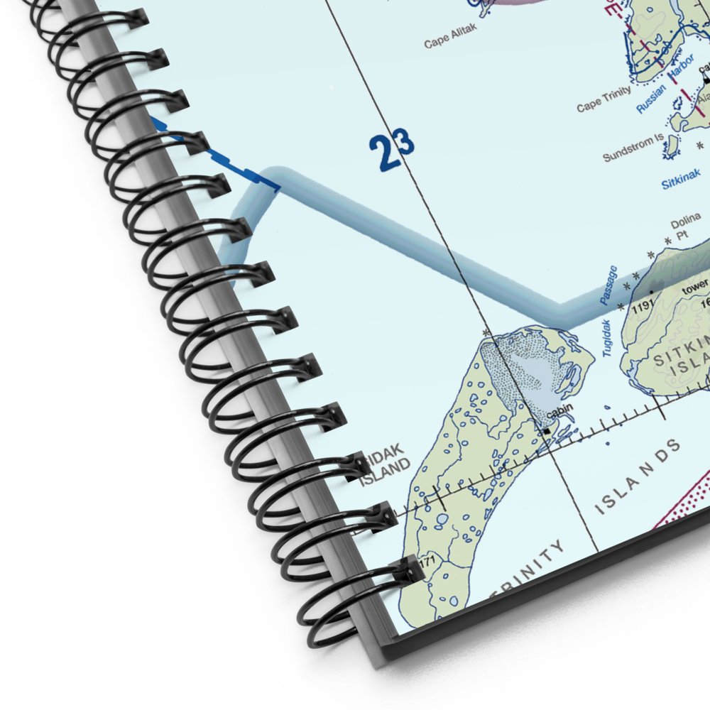 Alitak Seaplane Base (ALZ) VFR Sectional Notebook 